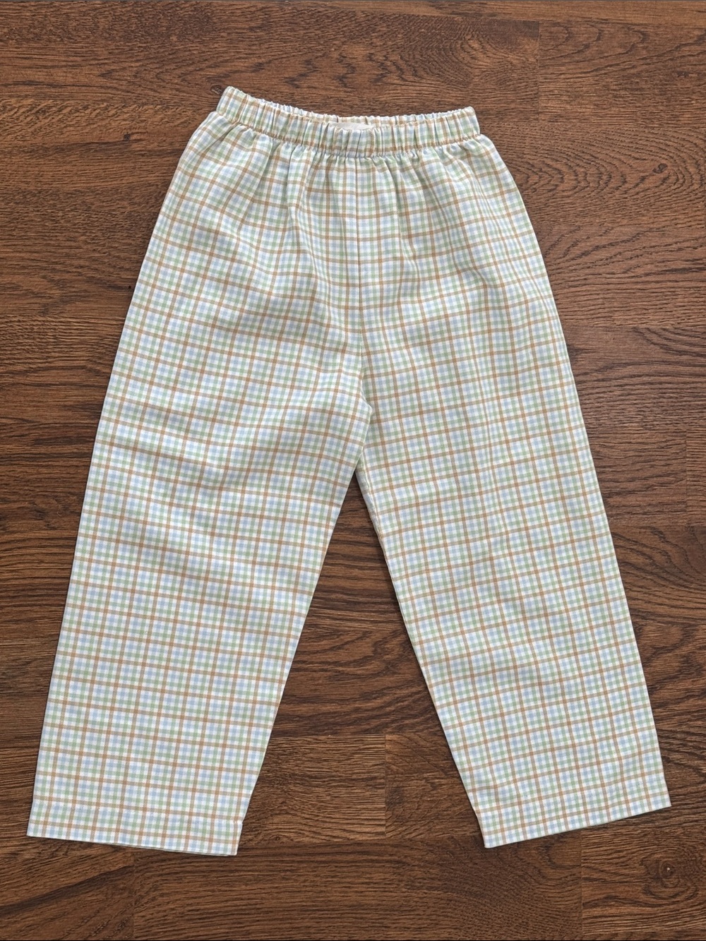 Stitchy Fish Boys Plaid Pants